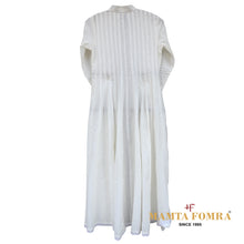 Load image into Gallery viewer, White pure cotton, block printed dress
