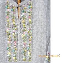 Load image into Gallery viewer, Pure Linen Hand Embroidery Kurta
