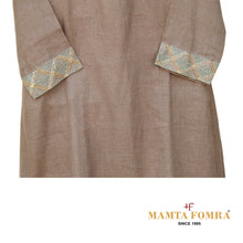 Load image into Gallery viewer, Pure Linen Hand Embroidery Kurta
