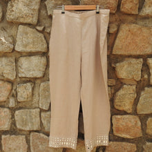 Load image into Gallery viewer, Off - white diagonal cut long top &amp; pant set
