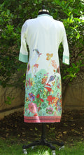 Load image into Gallery viewer, White Cotton Printed Kurta
