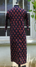 Load image into Gallery viewer, Navy Blue Organic Kurta
