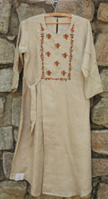 Load image into Gallery viewer, Pure Linen Beige Dress
