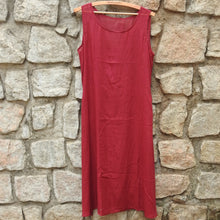 Load image into Gallery viewer, Carmine Red Mirror Work Dress with Ajrakhi Dupatta (Price on Request)
