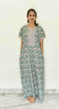 Load image into Gallery viewer, Slate Green Home Gown
