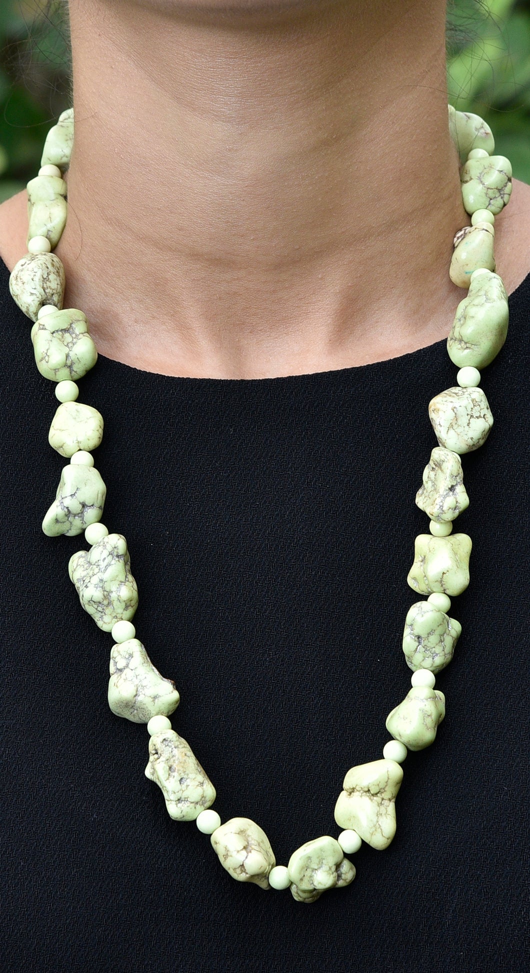 Howlite Green Dyed Stone