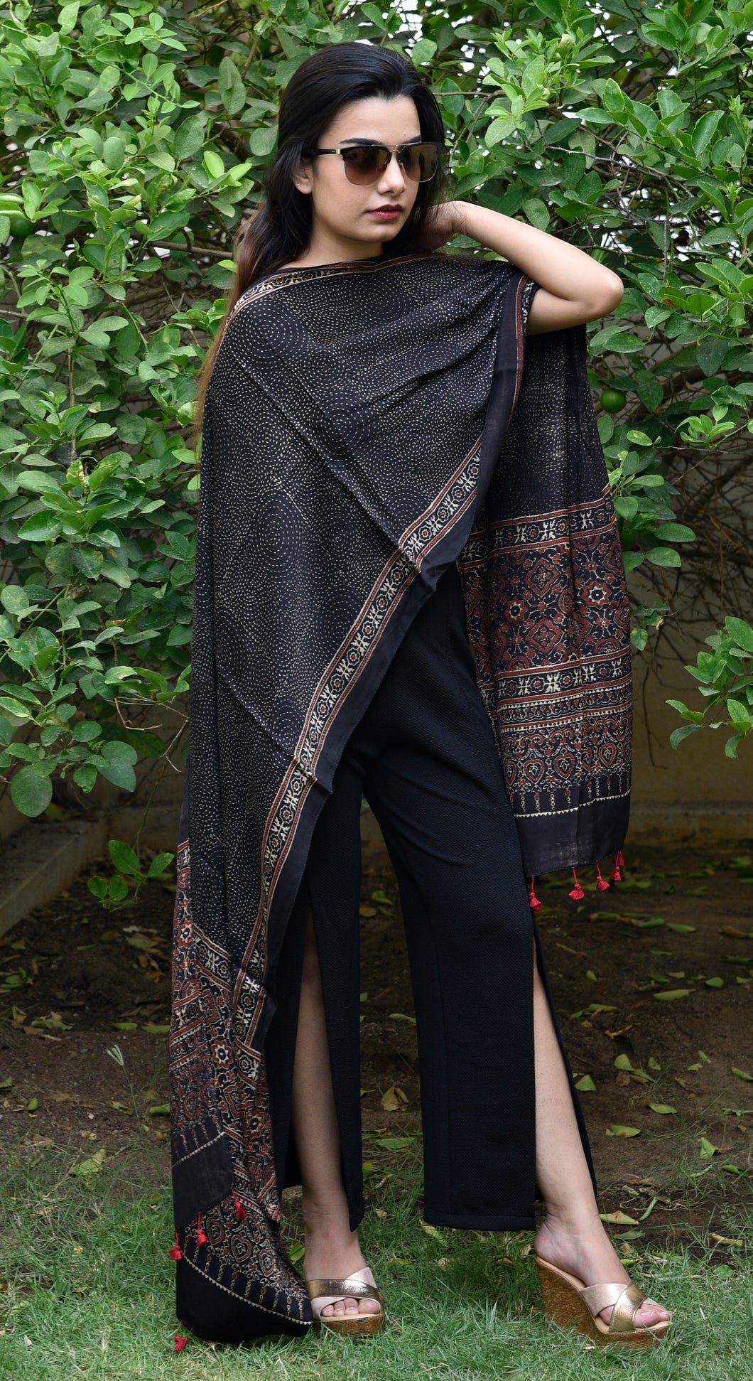 Ajrakhi Stole/ Dupatta