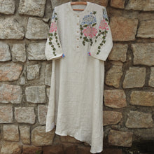 Load image into Gallery viewer, Parchment Off-White Biased Cut Dress
