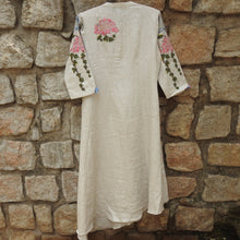 Load image into Gallery viewer, Parchment Off-White Biased Cut Dress
