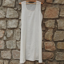 Load image into Gallery viewer, Parchment Off-White Biased Cut Dress
